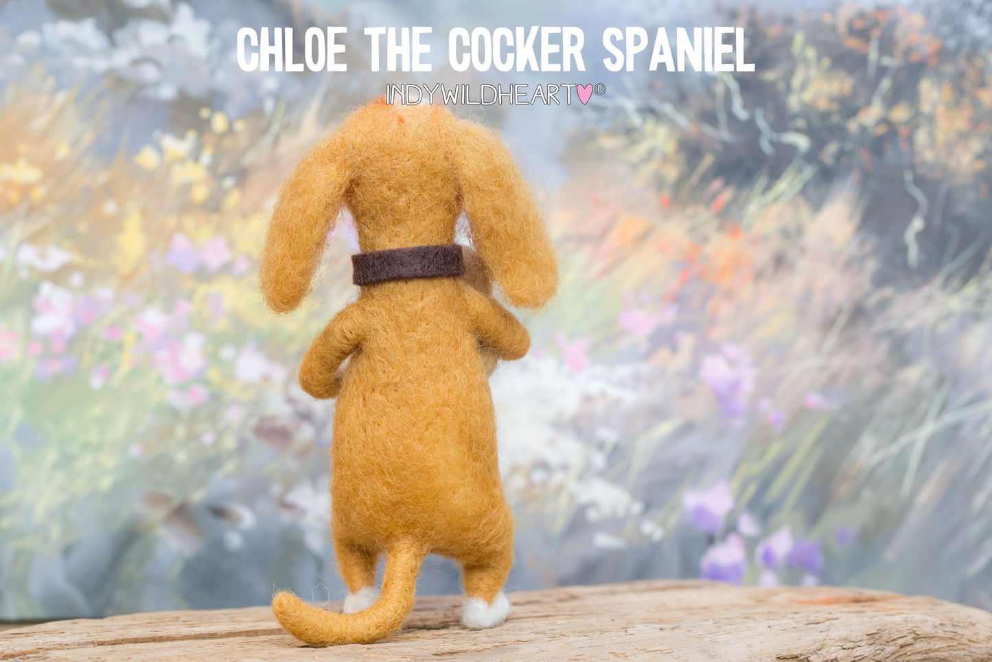 Needle Felted Dogs - Spaniels - Miniature Felted Ornaments - Handmade Gift For Dog Lovers - Needle Felt art