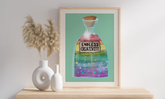 Apothecary Art Prints - Magic Potion Prints - Colourful Potion Prints - Spells & Witchcraft prints