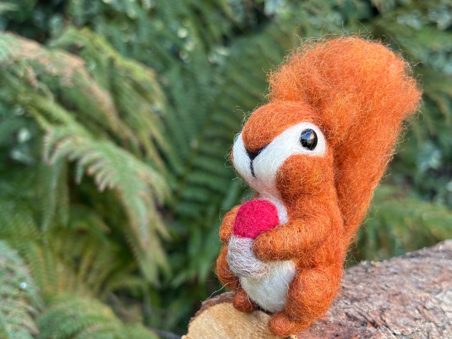 Needle Felting Craft Kit Squirrel, Needle Felt your own Squirrels