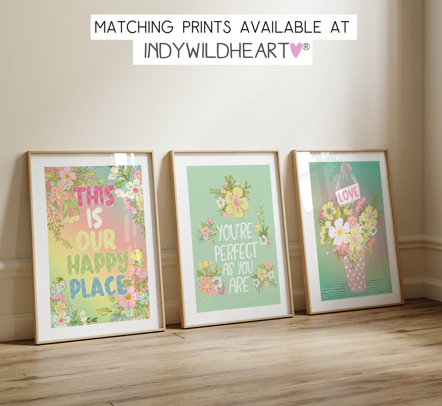 Vintage Floral Art Print, Cottagecore Decor, Beautiful Floral Print in Pastel Shades, Pretty Floral Print