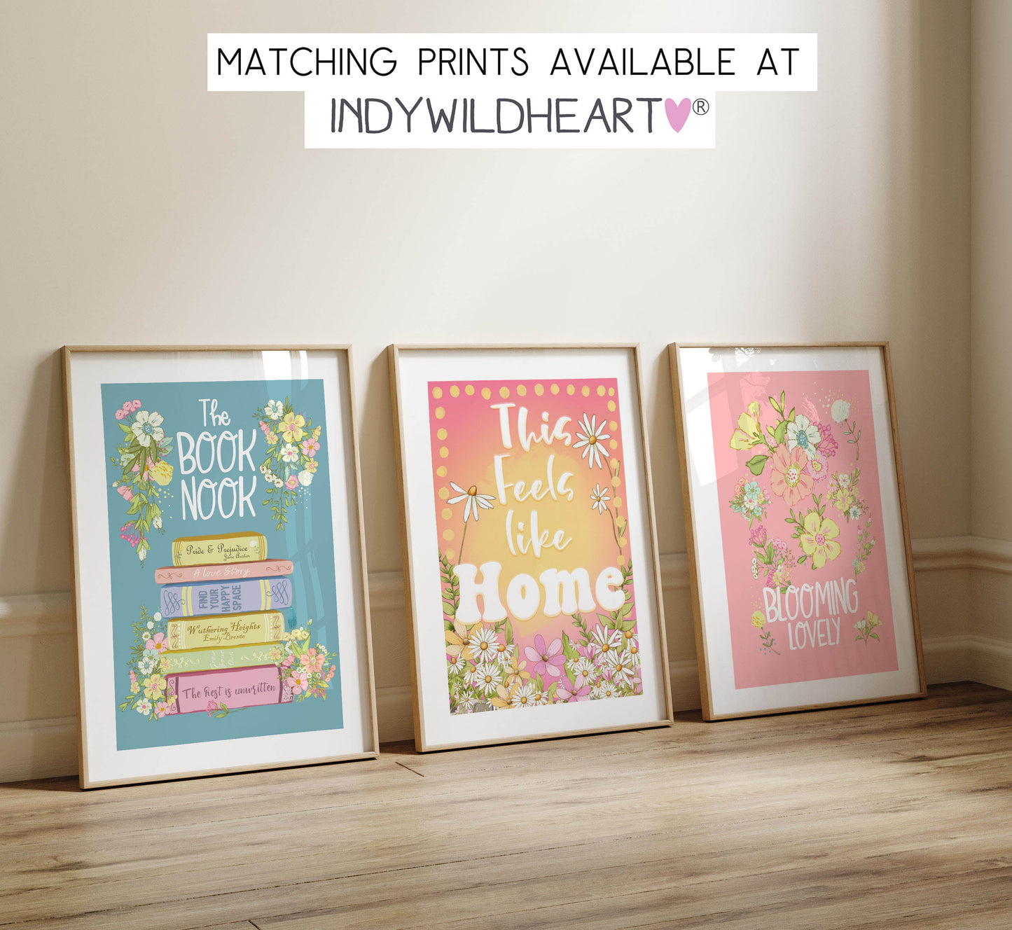 Vintage Floral Art Print, Cottagecore Decor, Beautiful Floral Print in Pastel Shades, Pretty Floral Print