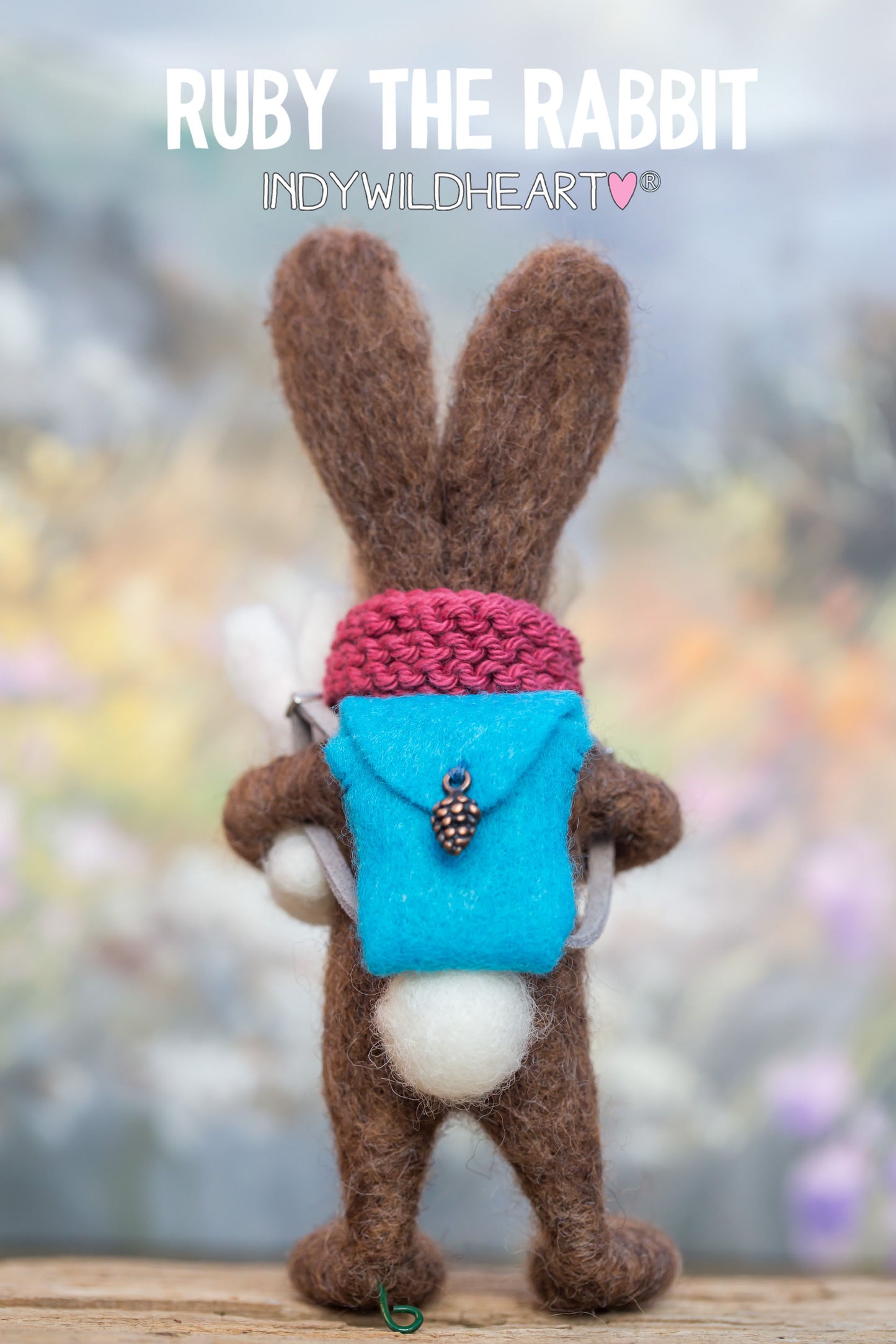 Needle Felted Rabbits - Felt Rabbit Ornament - Handmade Easter Gift - Felted Rabbits - Gift for Mum