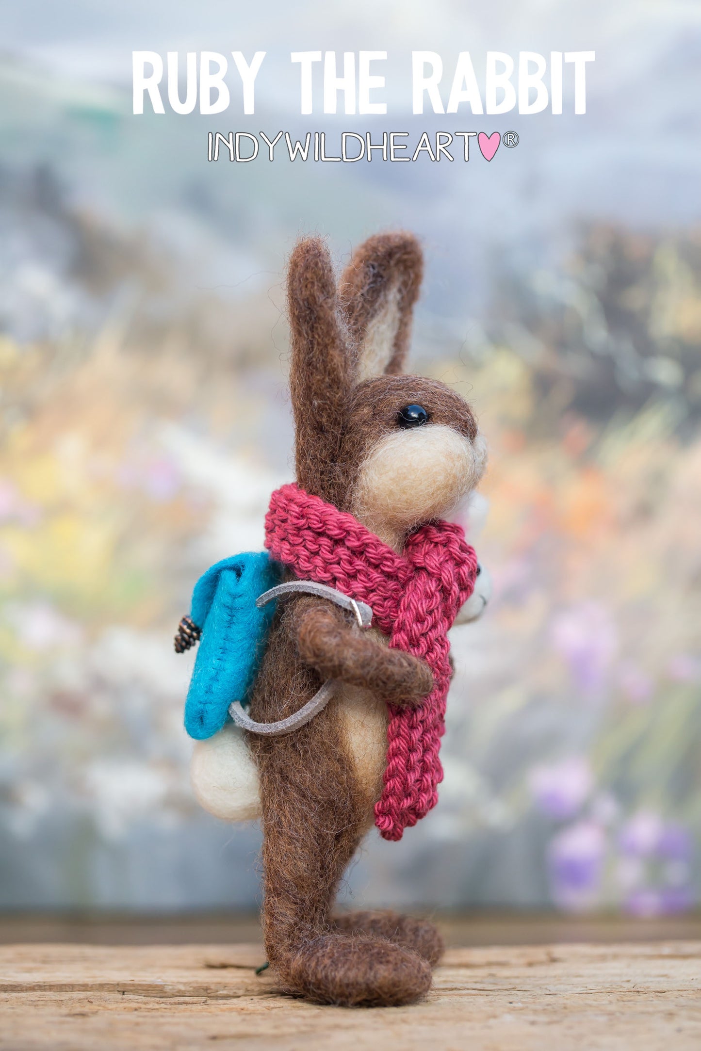 Needle Felted Rabbits - Felt Rabbit Ornament - Handmade Easter Gift - Felted Rabbits - Gift for Mum