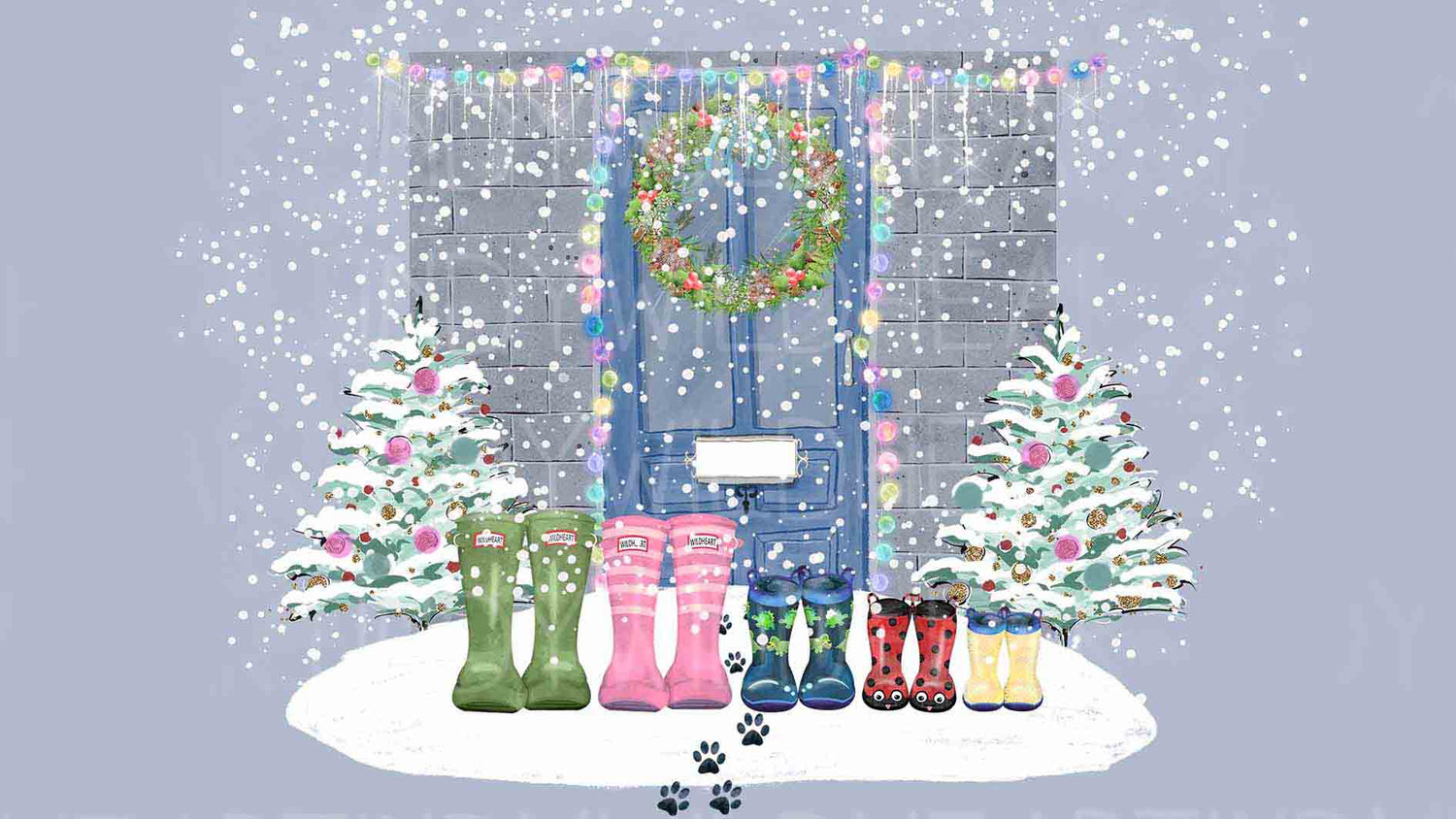 indywildheart, welly boot prints, personalised prints, personalised gifts, personalised prints for her, personalised family prints, welly family prints, gifts for her, christmas gift, secret santa gift, stocking fillers, christmas gift for her, welly prin