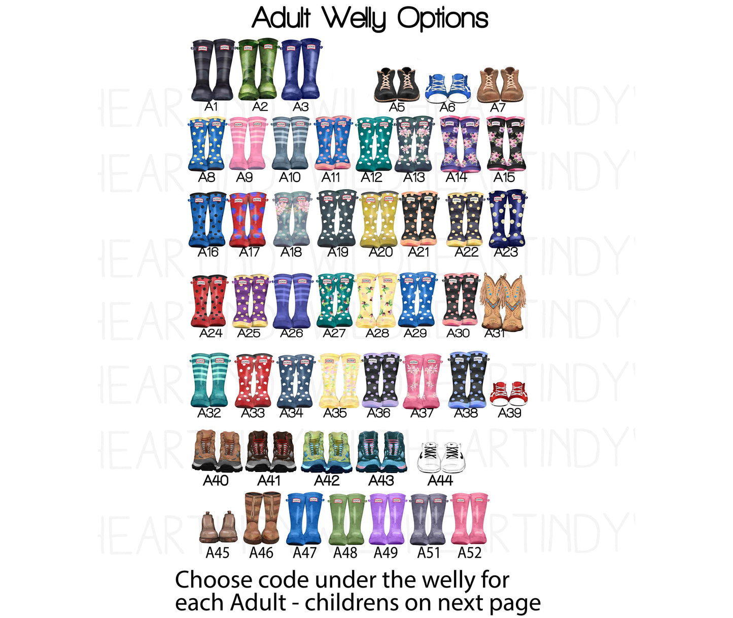 Personalised Coats and Boots Family Print - Personalised Gift - Family Print - Christmas Gift