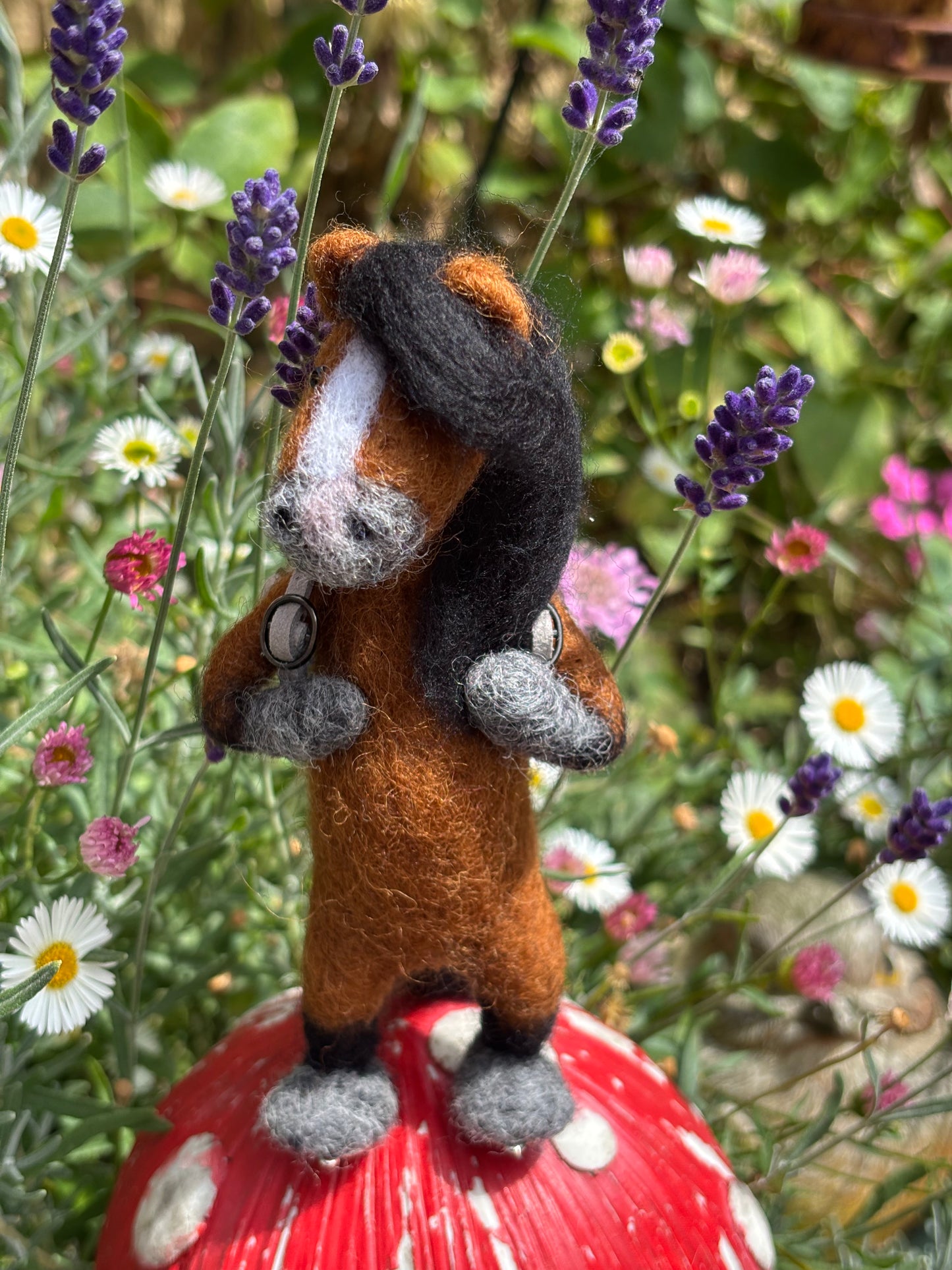 Felt Animal, Wool Animals, Needle Felted Horse - Cute Gift for Horse Lover - Needle Felt Horse Collectable Character