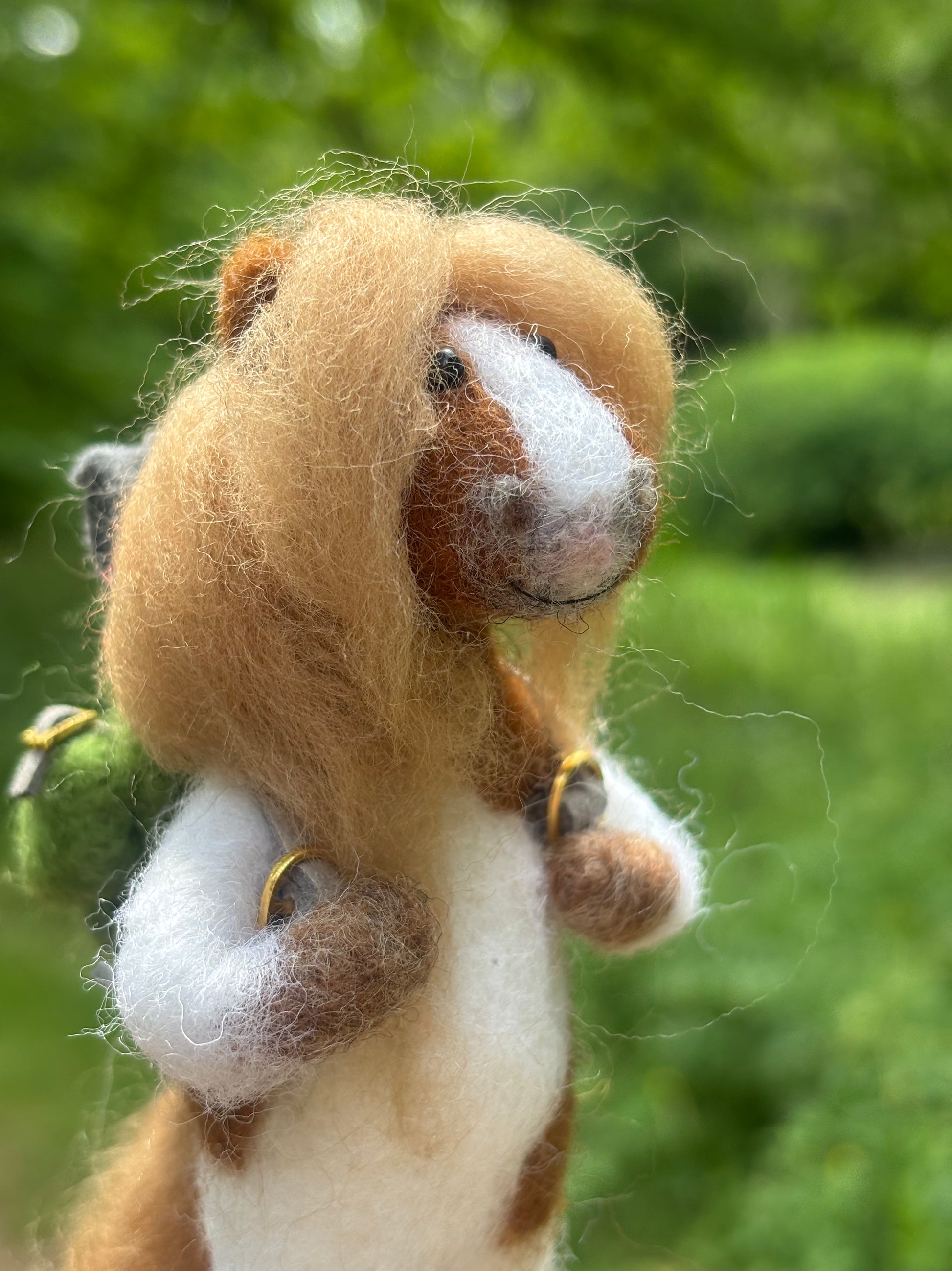 Needle Felted Animal - Felted Horse - Cute Gift for Horse Lover - Skewbald Pony - Handmade Needle Felt Horse 
