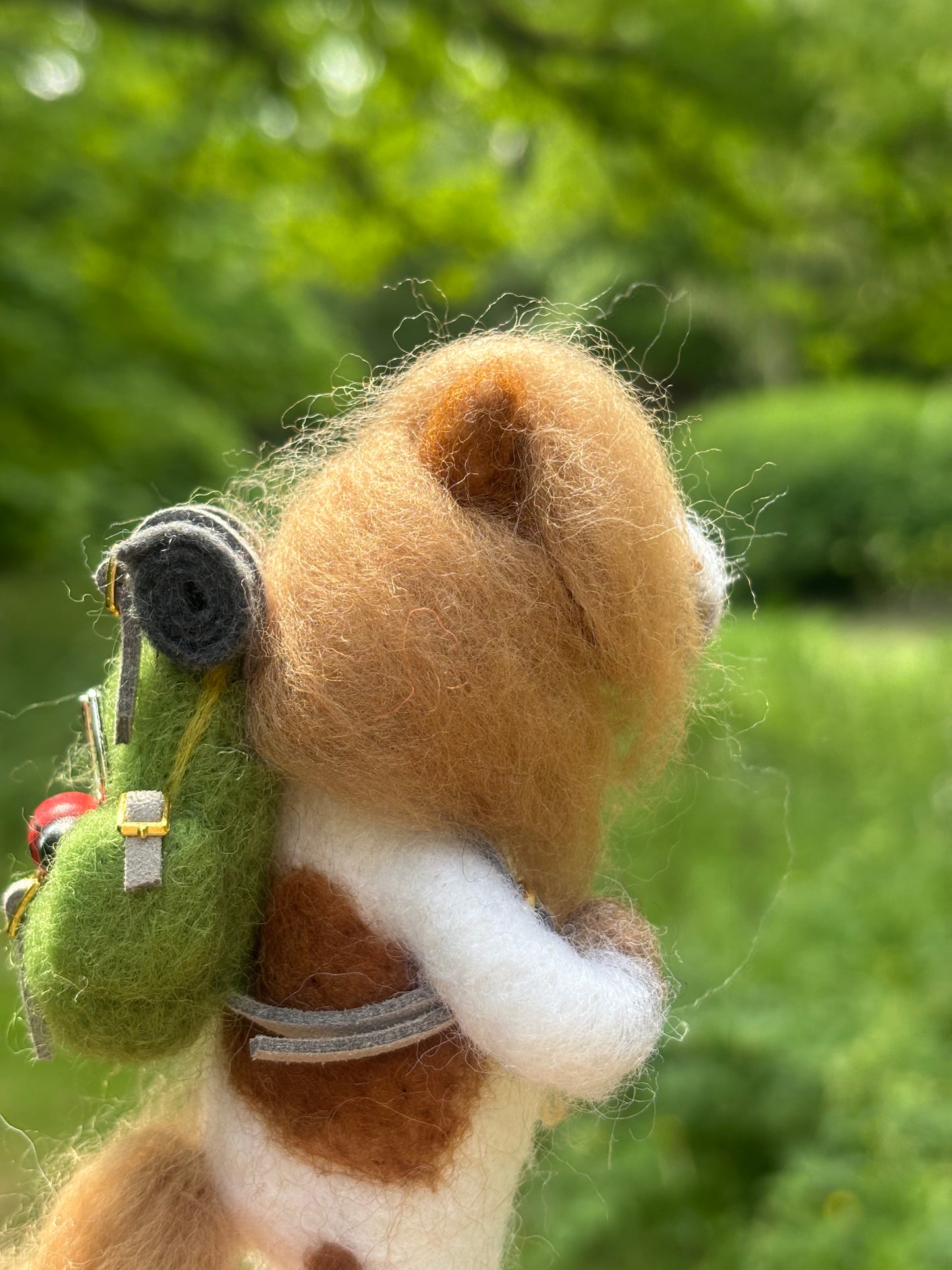 Needle Felted Animal Horse - Cute Gift for Horse Lover - Skewbald Pony - Handmade Needle Felt Horse Collectable Character 