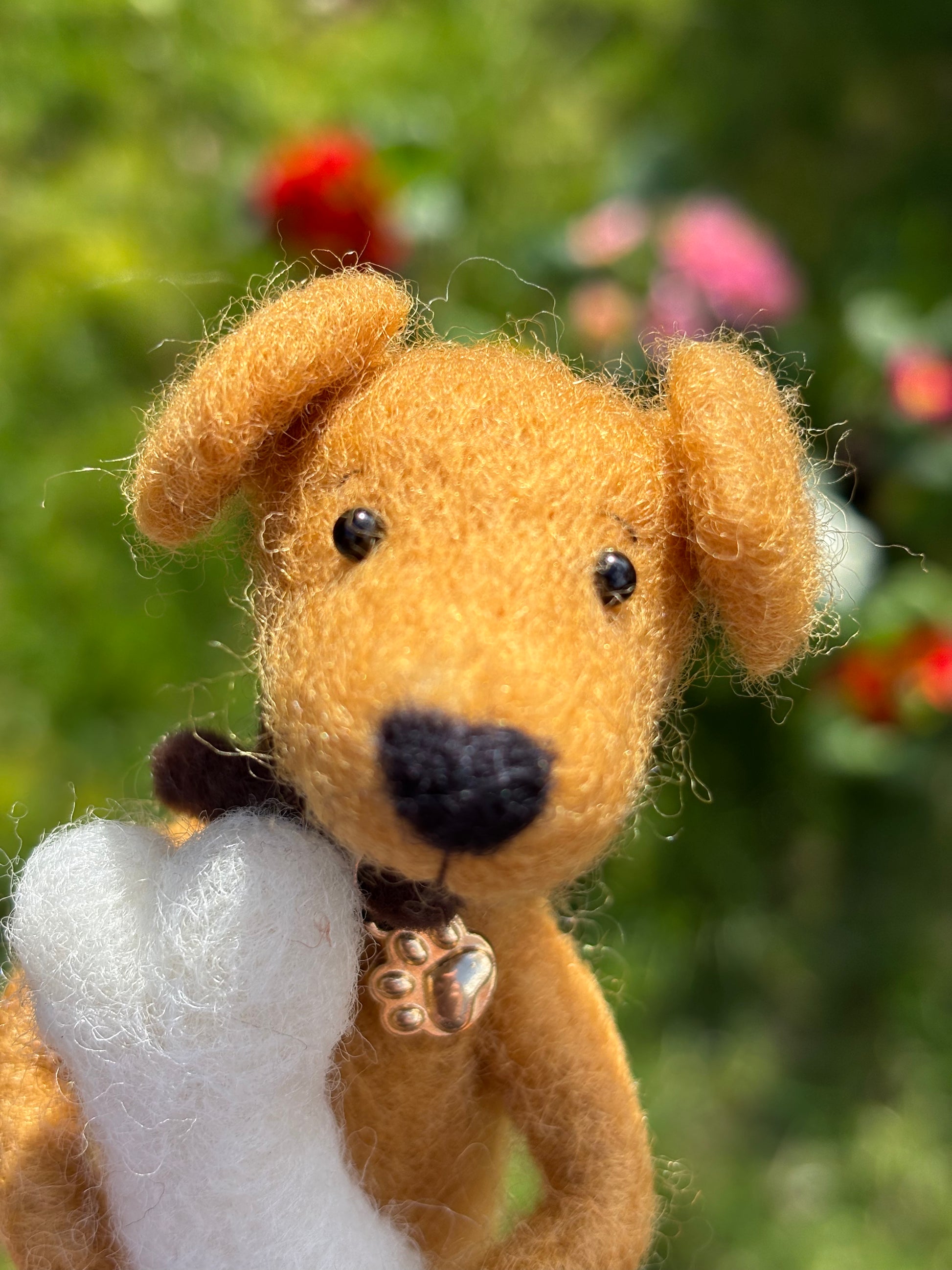 Needle Felted Dog, Labrador, Needle Felt Dogs, Felt Dog Ornament, Felted Dog, Dog Lovers Gift