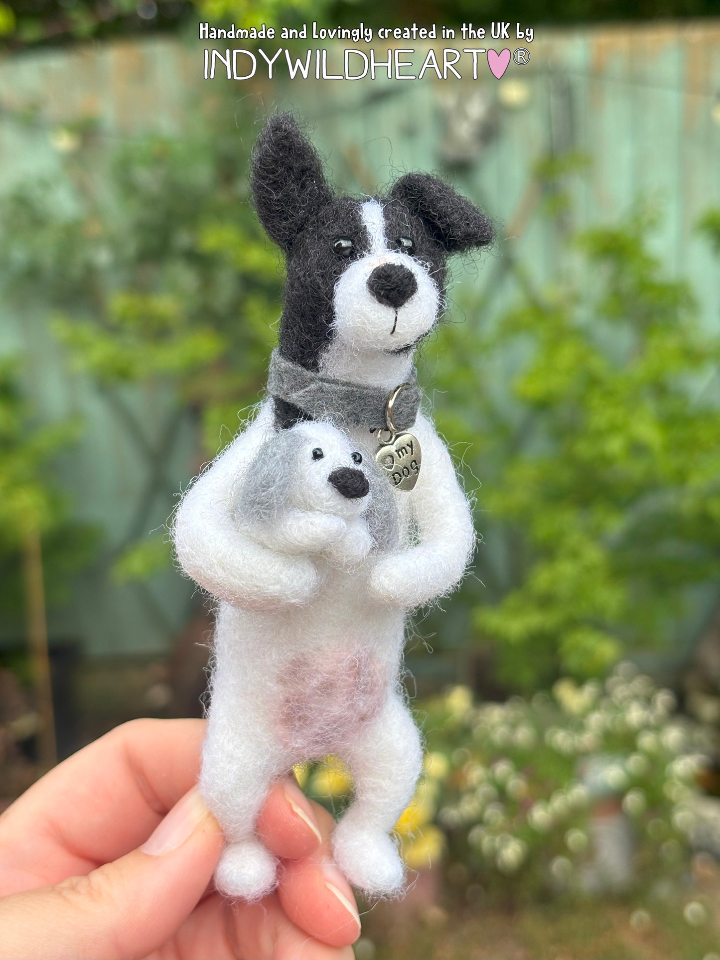 Custom Needle Felted Dog - Kipper the Jack Russell Terrier - Handmade Gift For Dog Lovers