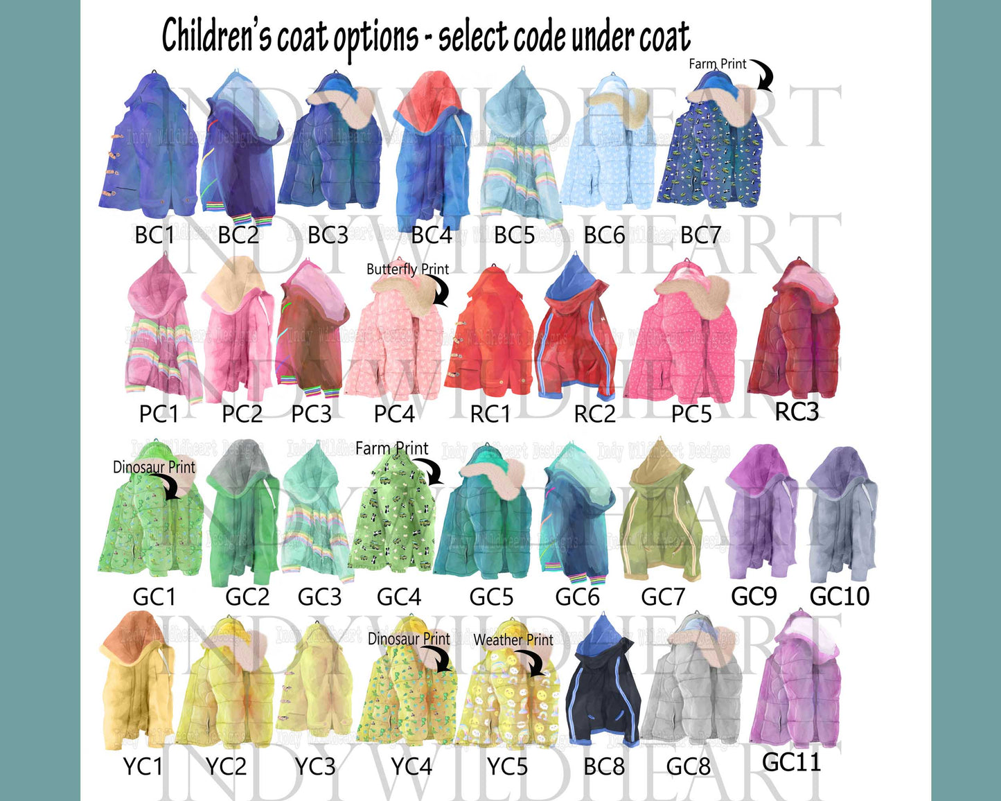 Personalised Coats and Boots Family Print - Personalised Gift - Family Print - Christmas Gift