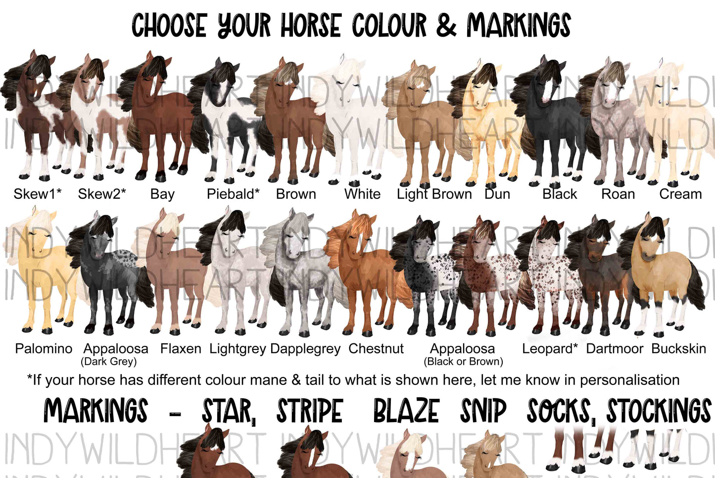 Personalised Horse Print, Gift for Horse Lover, Gift for Daughter, Girl & Her Horse Print, Cute Horse Print, Gift for friend
